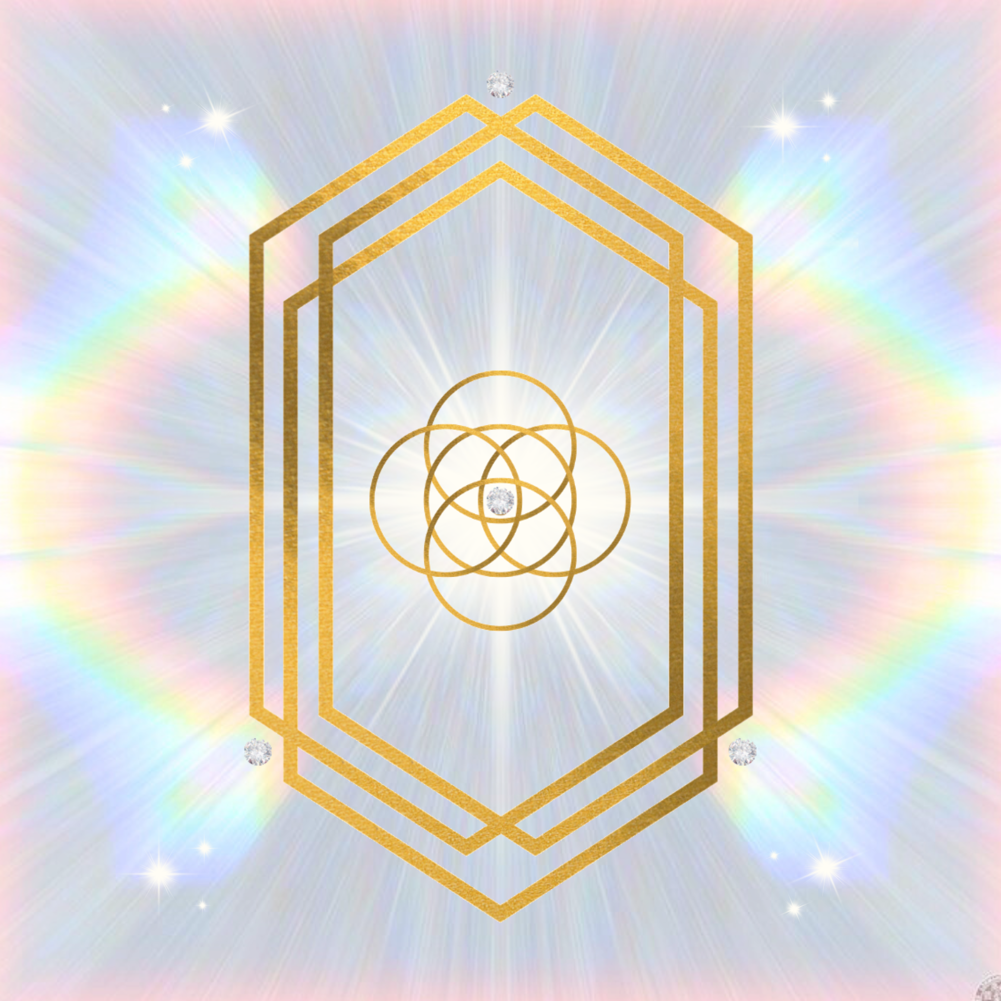 Abundance and Soulfire Altar Cloth 18in x 18in (13)